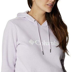 🆕Columbia Women's Logo Hoodie, Large - Pale Lilac, Brand NEW, Authentic, NWT
